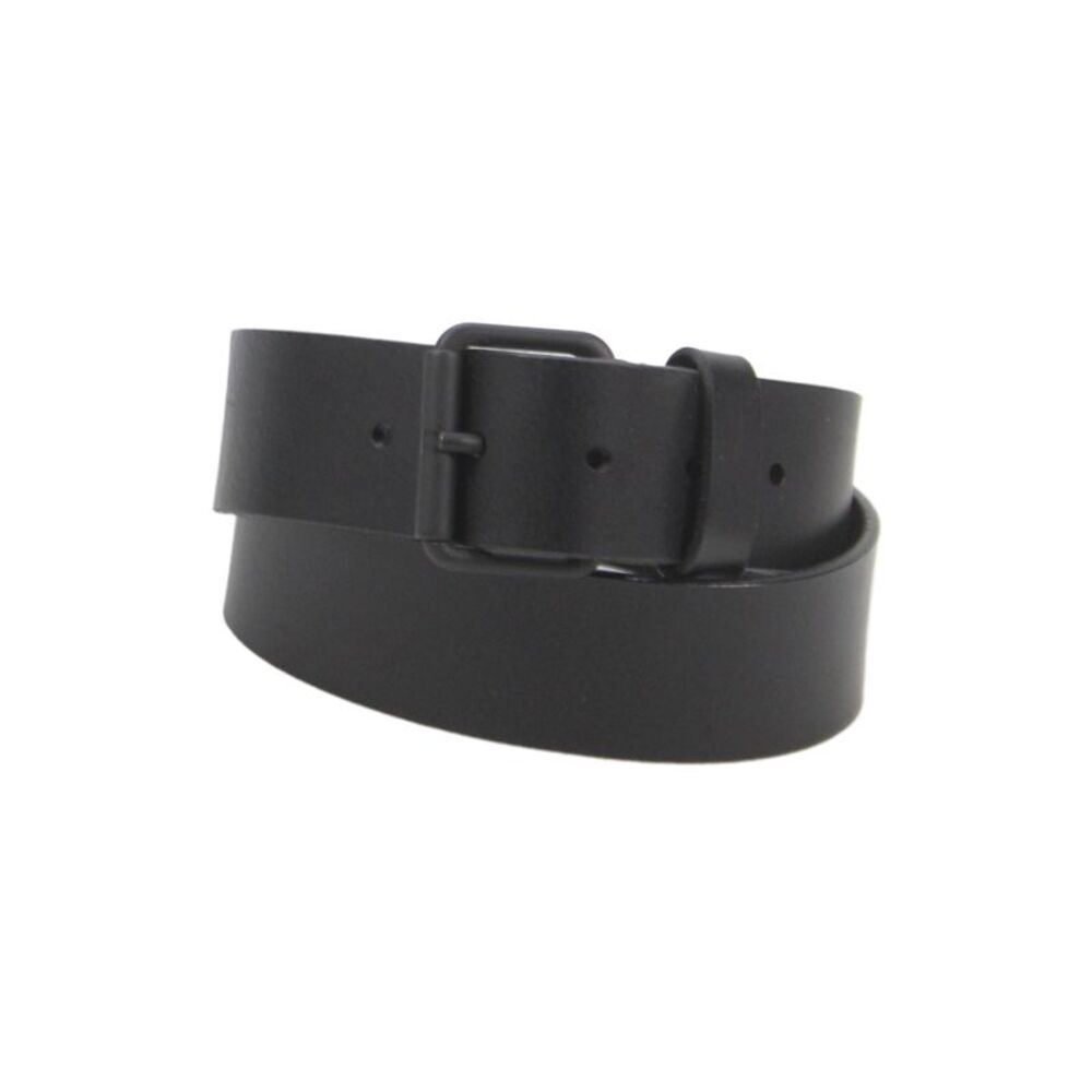 Shinola Womens Leather Frame Buckle Belt Black Size 32